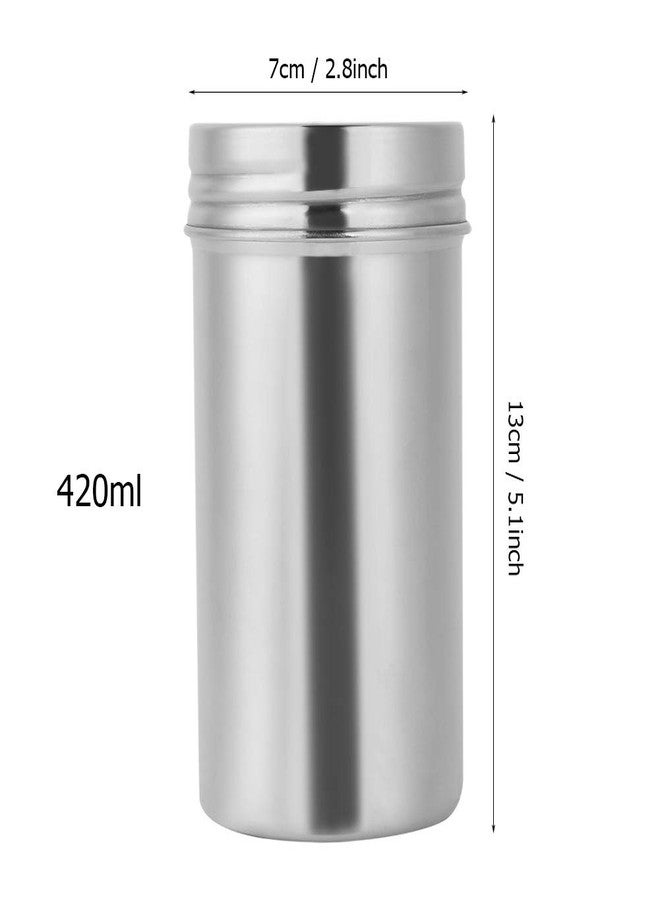 QANYEGN 304 Stainless Steel Sealed Storage Jar, Airtight Kitchen Food Storage Container, Portable Coffee Grounds Container(Large size) - Image 3